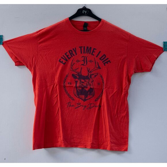 Tultex Other - Every Time I Die Band The Big Dirty Hardcore T-Shirt Size L